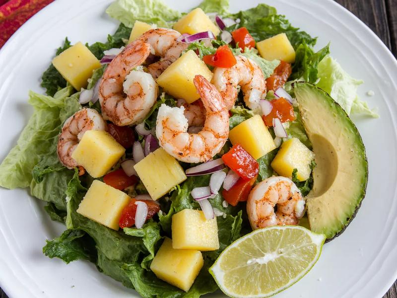Pineapple Shrimp Salad