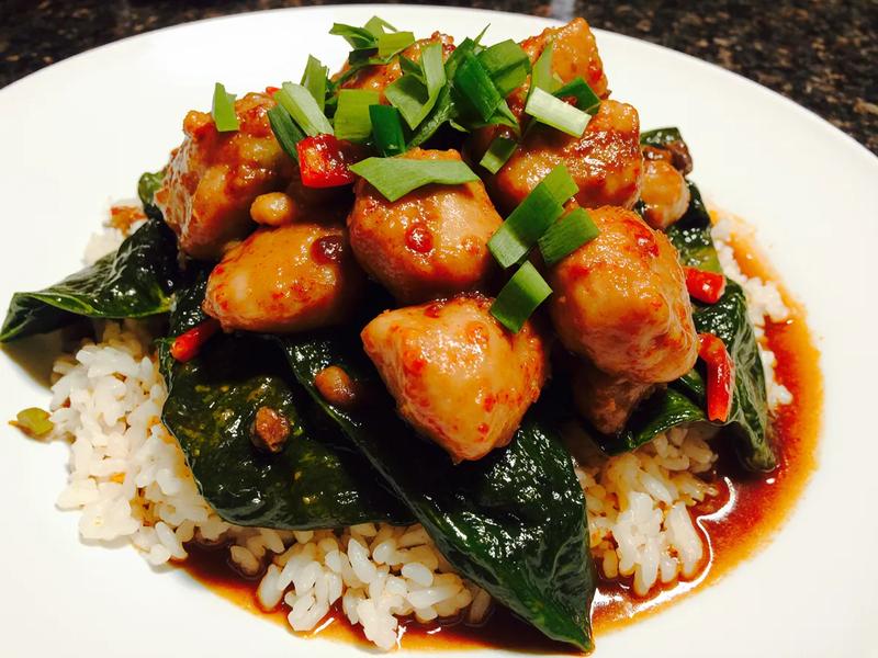 Sticky Chicken Stir-Fry