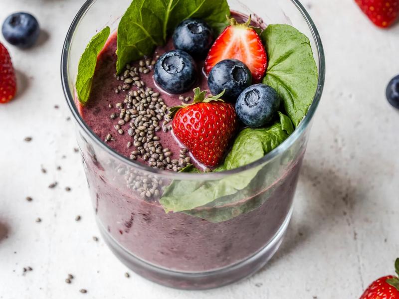 Spinach Berry Smoothie