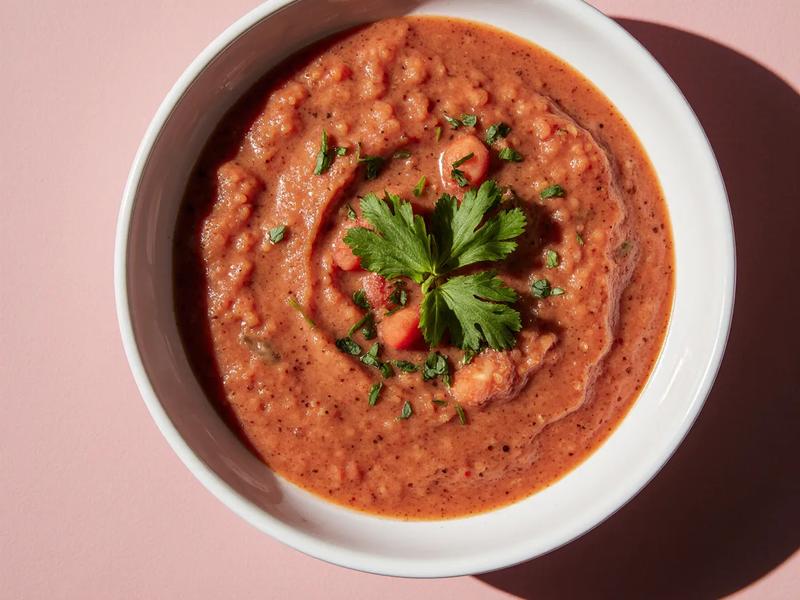 Tomato Watermelon Gazpacho