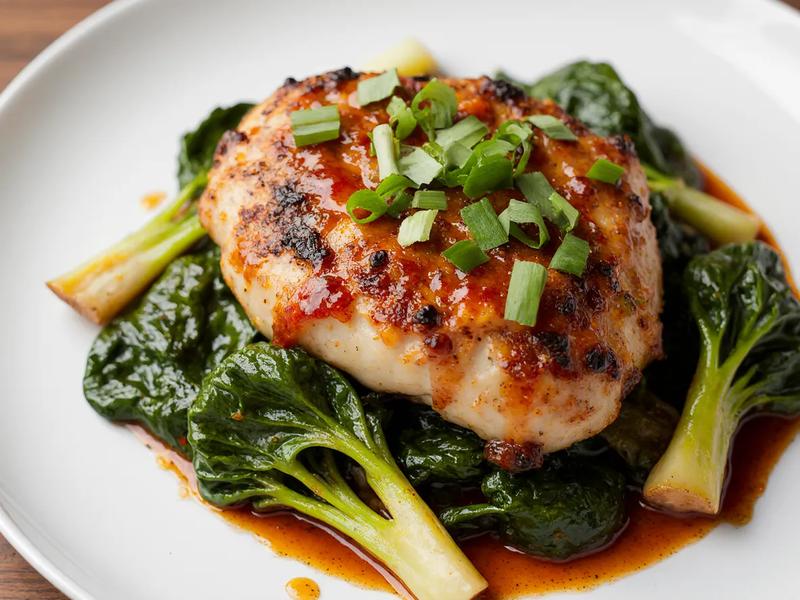 Chicken and Bok Choy Stir Fry