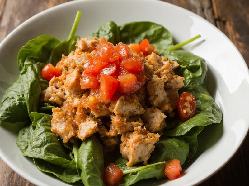 Quick Buffalo Chicken Salad