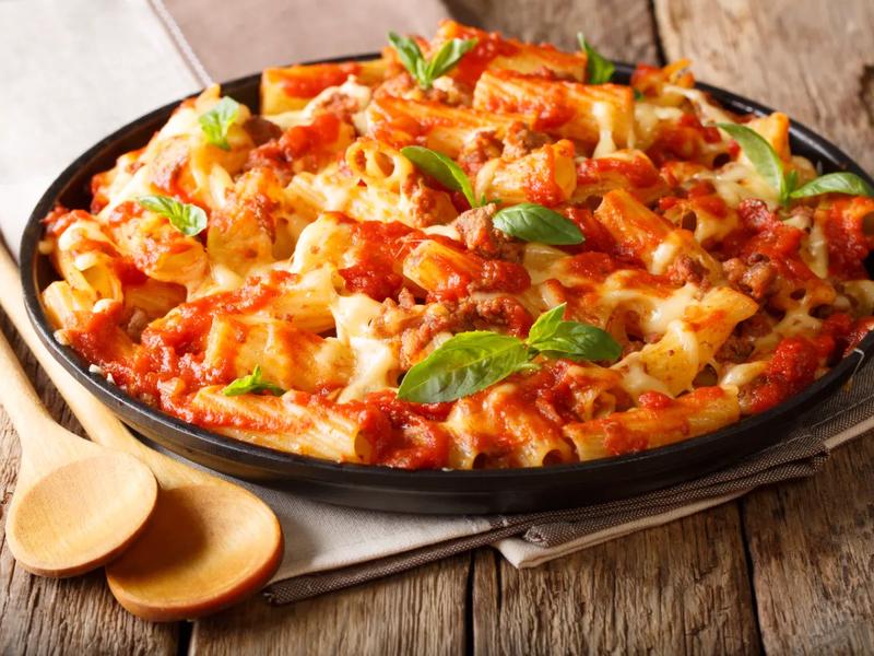 Baked Ground Turkey Ziti