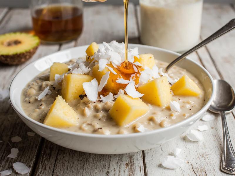 Tropical Coconut Oatmeal