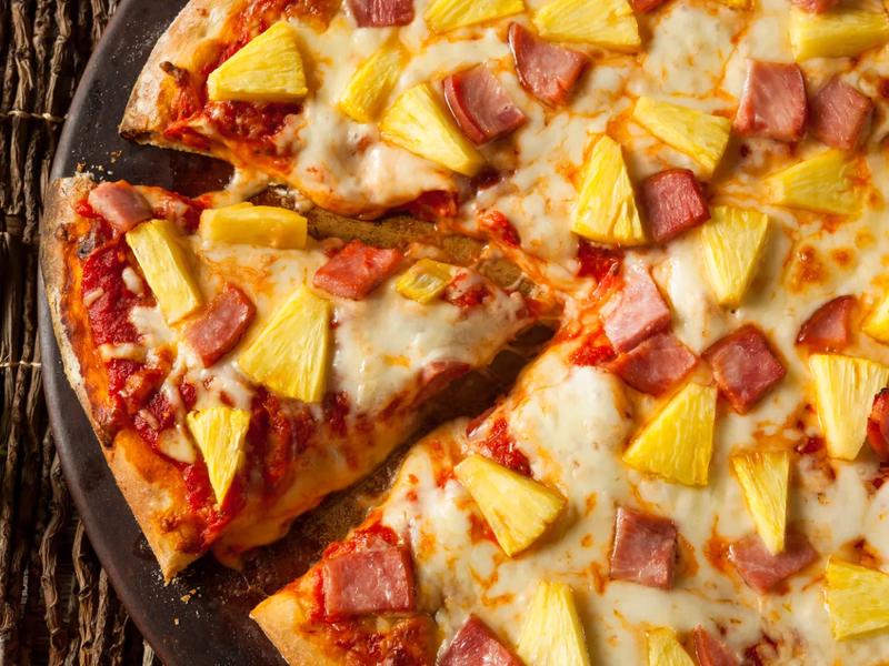 Pineapple and Ham Pizza