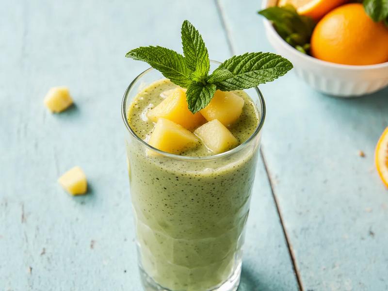 Tropical Mint Smoothie
