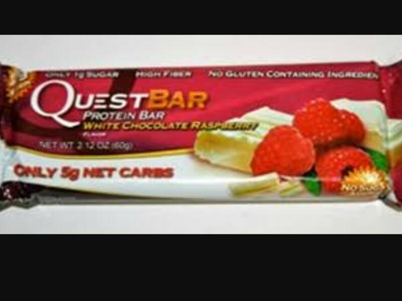 White Chocolate Raspberry Protein Bar