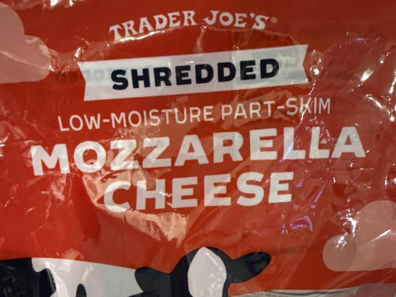 Mozzarella, Shredded