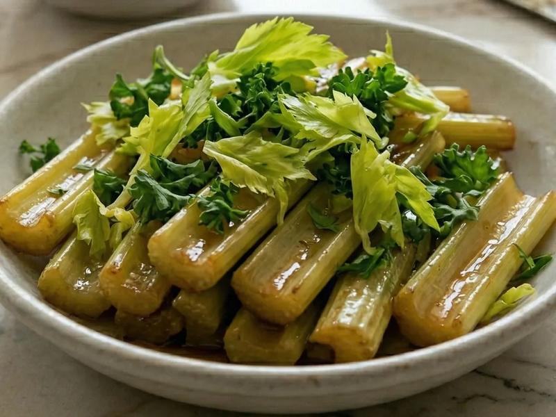 Sweet-and-Sour Celery