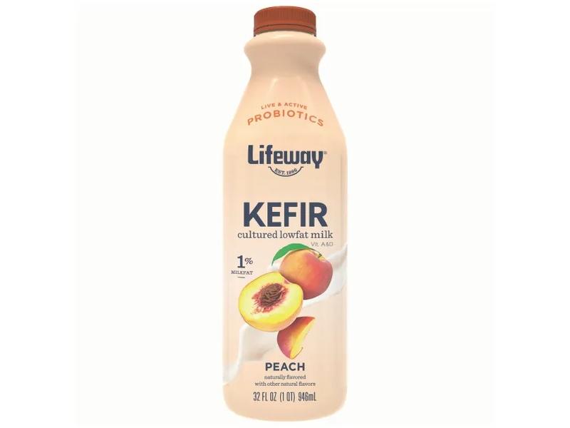 Low-Fat Peach Kefir