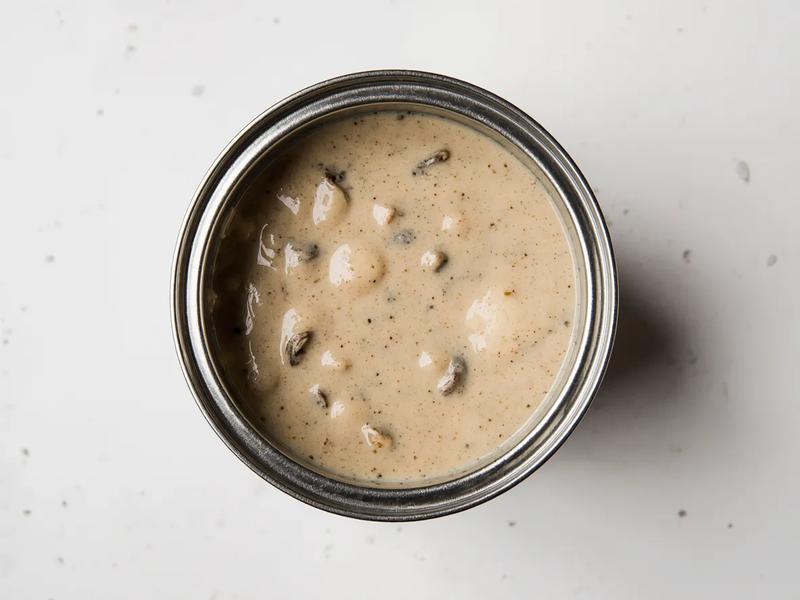 Cream of mushroom soup