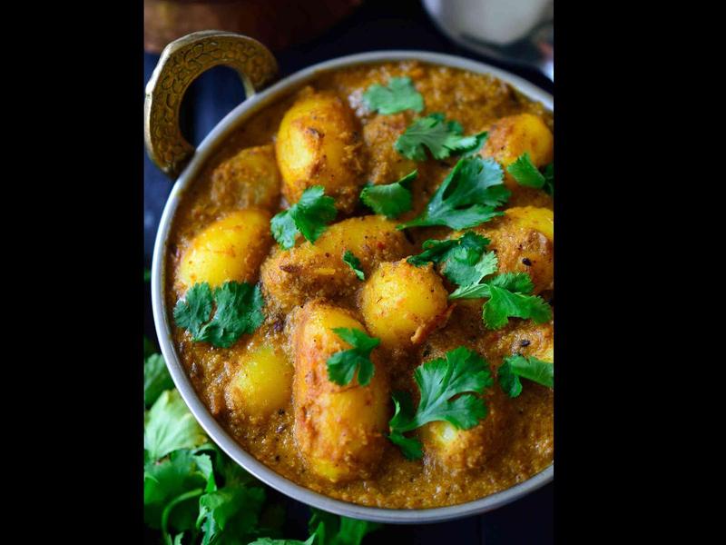 Potato Curry (Dum Aloo)