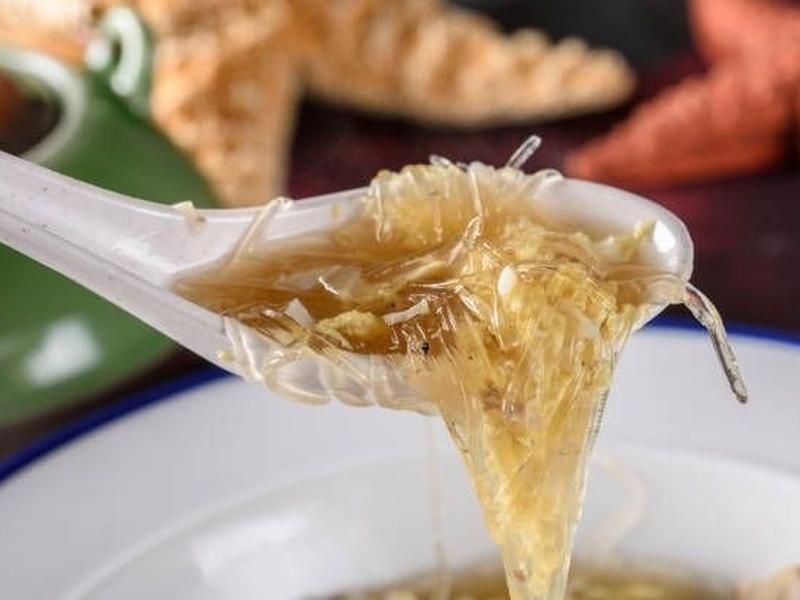 Shark fin soup