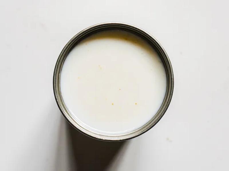 Canned milk