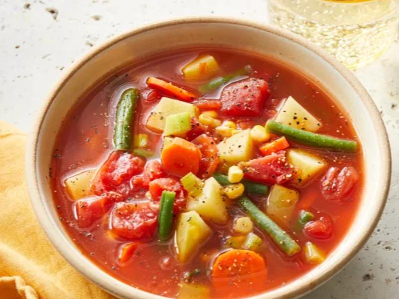 Vegetable soup soup