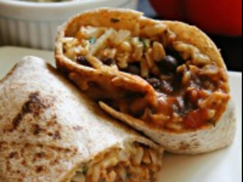 Crispy Bean and Cheese Burritos