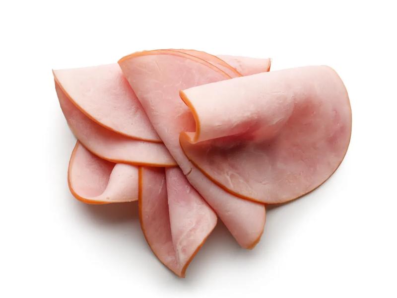 Sliced ham