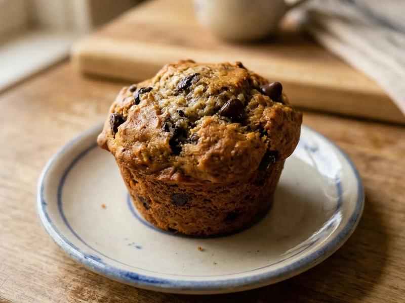 Banana Chocolate Chip Muffins