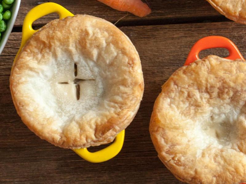 Vegan Pot Pie Recipe | Mini Vegan Chicken Pot Pie