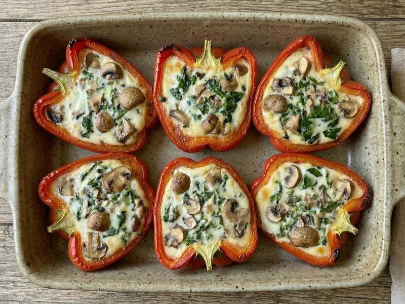Stuffed Breakfast Peppers