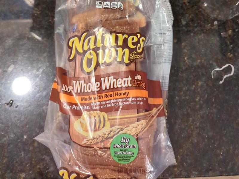 100% Whole Wheat with Honey