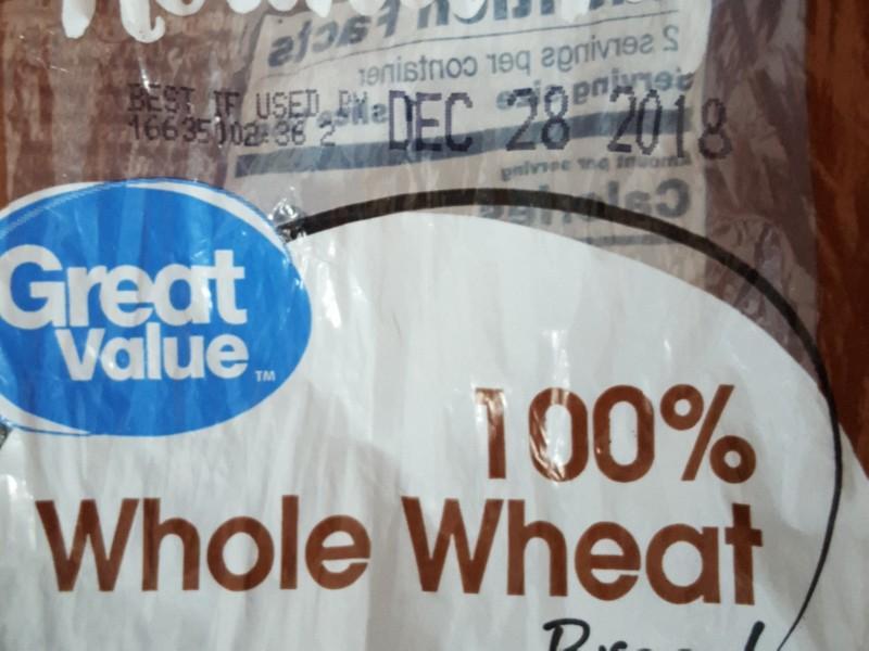 100% Whole Wheat Bread