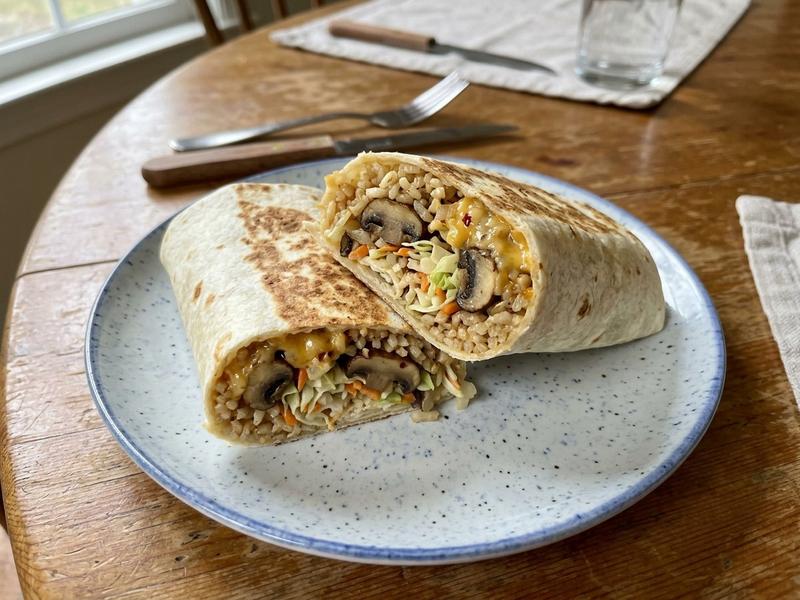 Hearty Garden Wraps