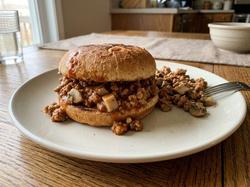 Sloppy Joes and Mushrooms