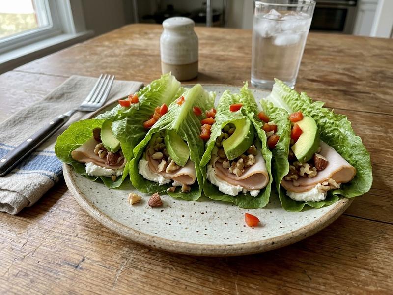 Turkey, Goat Cheese, and Avocado Rolls