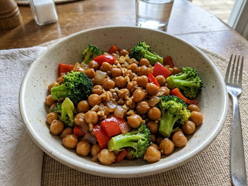 Teriyaki Chickpeas