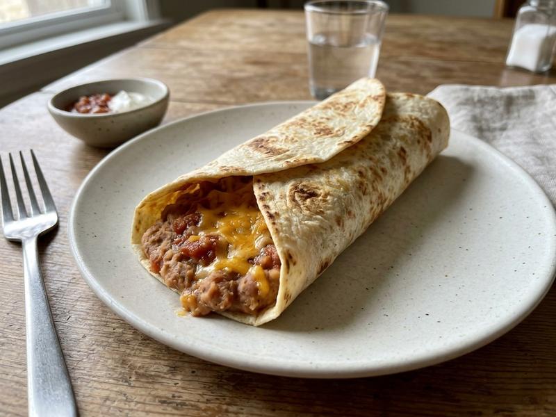 Low Fat Bean and Cheese Burrito