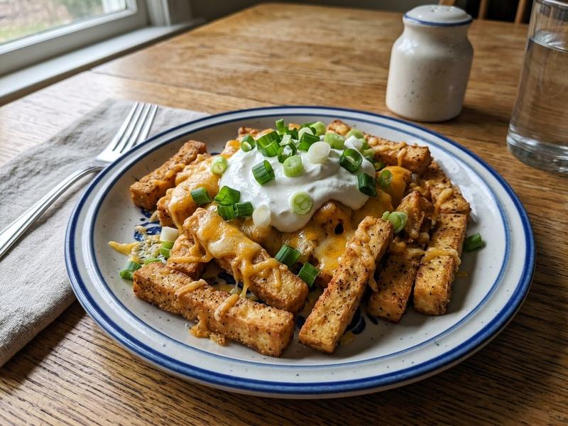 Tofu Cheese Fries