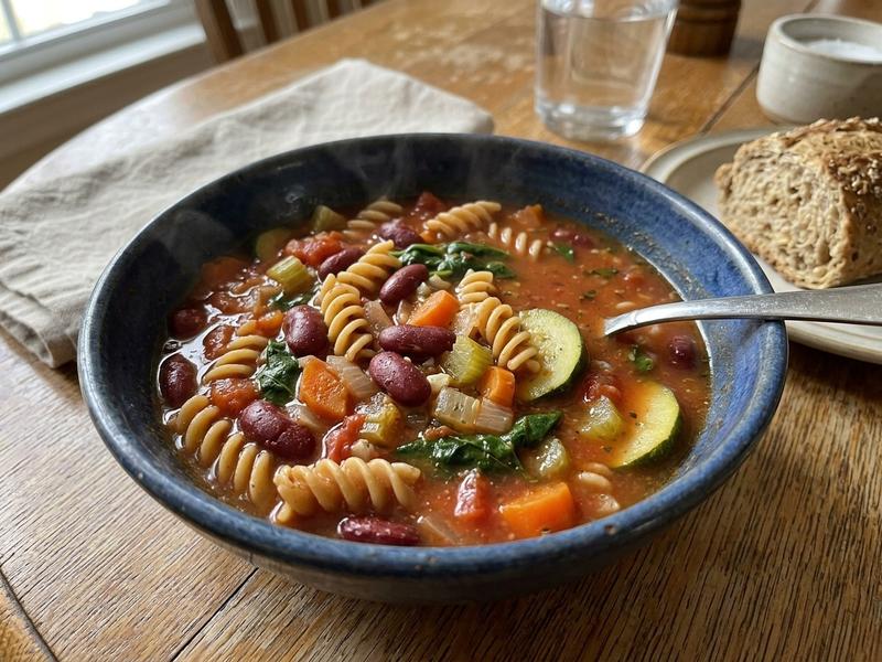 Slow Cooker Minestrone Soup