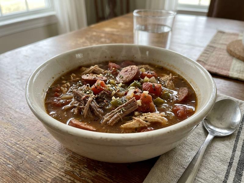 Slow Cooker Spicy Kentucky Burgoo