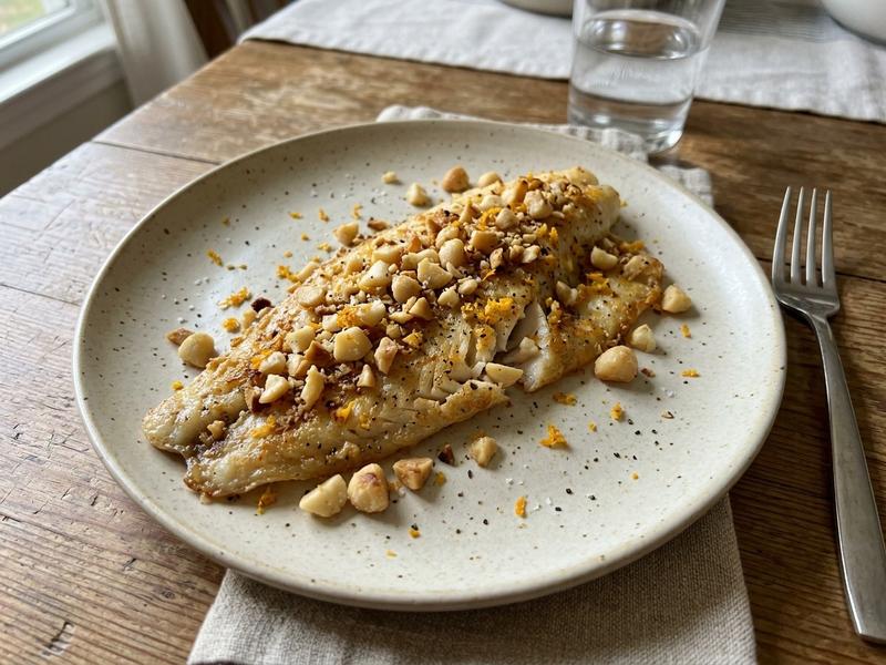 Citrus Macademia Nut Sole