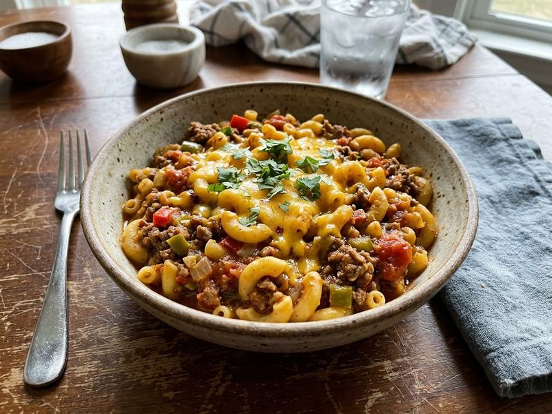 One-Pot Chili Mac