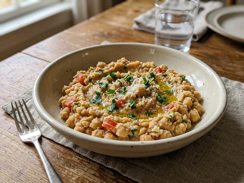 Tuscan Mashed Chickpeas