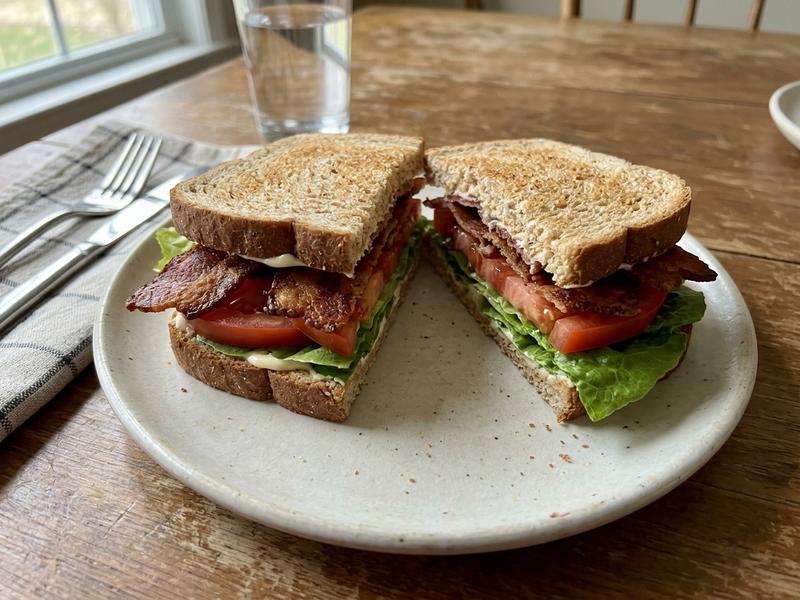 Turkey Bacon BLT Sandwich