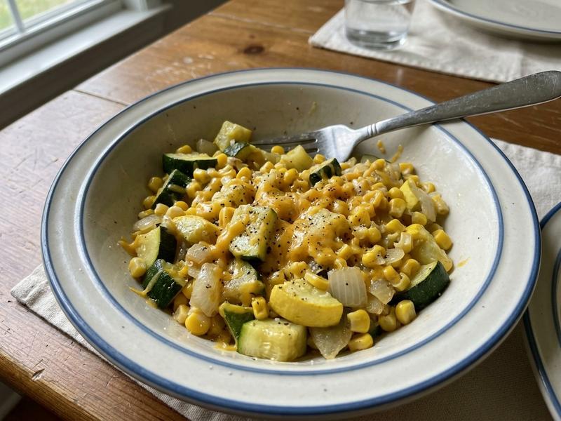 Corn Zucchini Skillet