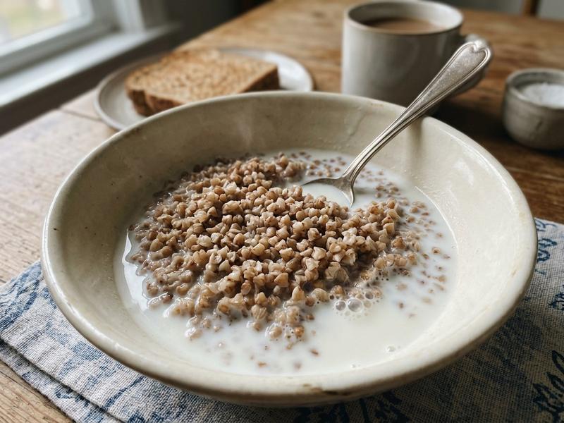 Buckwheat Groats with Milk