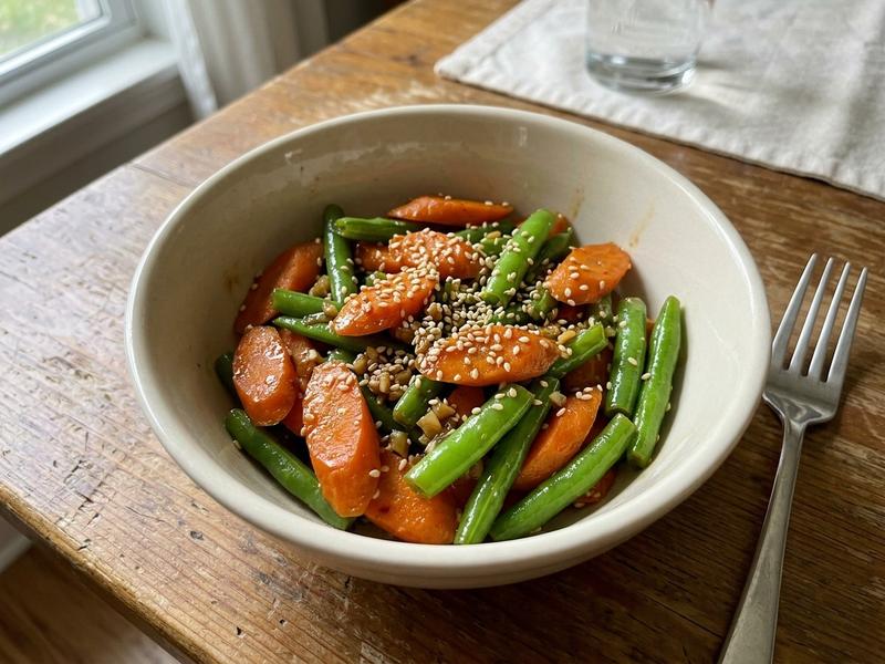 Stir-Fried Garlic Vegetables