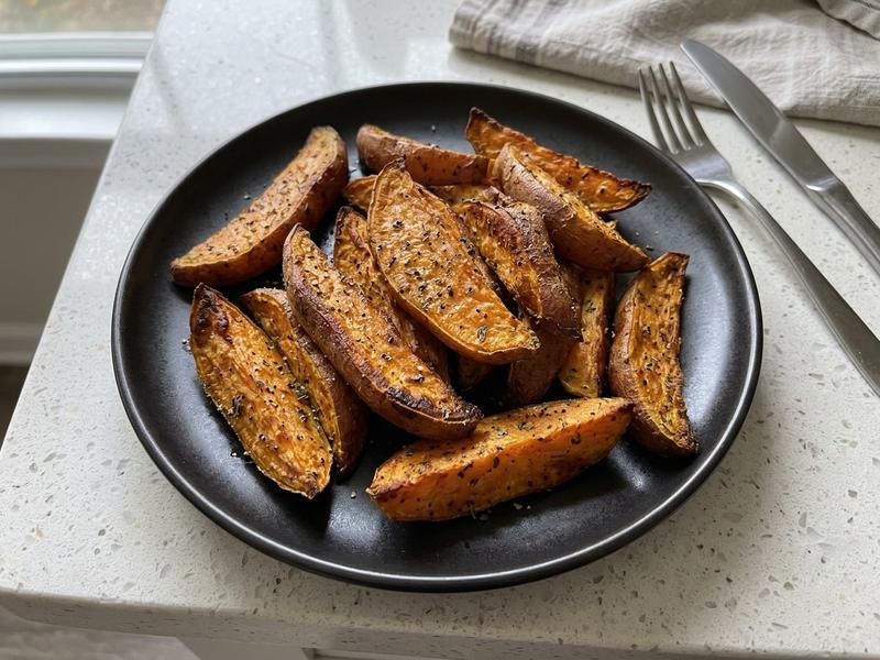 Crispy Sweet Potato Wedges