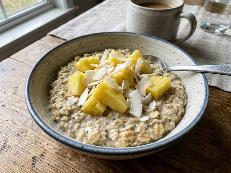Tropical Coconut Oatmeal