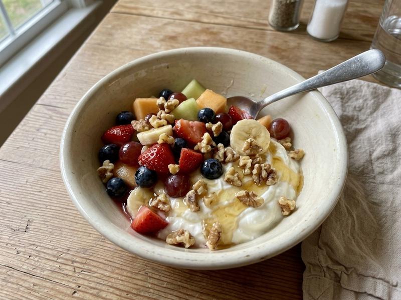 Greek Yogurt and Fruit Salad