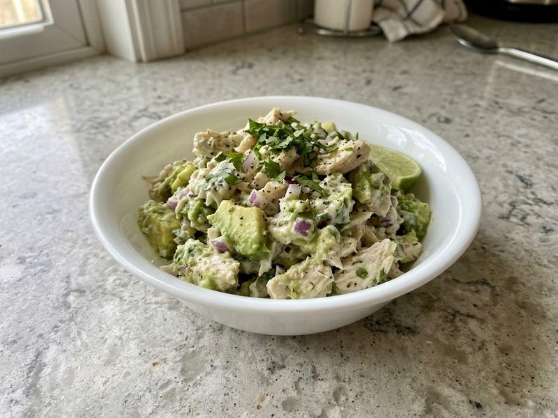 Avocado and Greek Yogurt Chicken Salad
