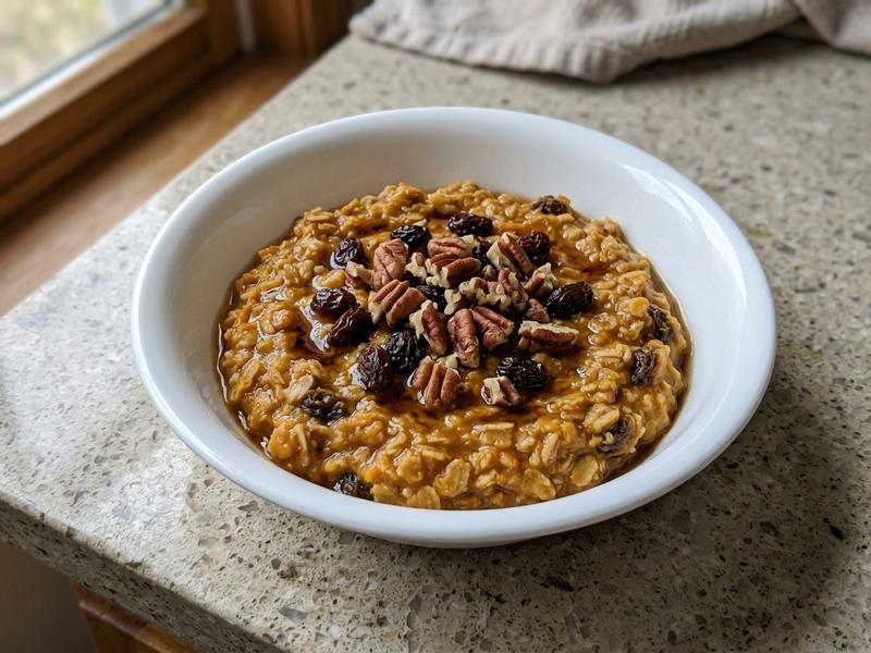 Pumpkin Pecan Oatmeal