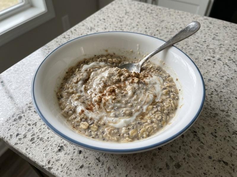 Yogurt and Chia Overnight Oats