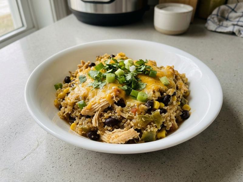 Mexican Chicken Quinoa Casserole