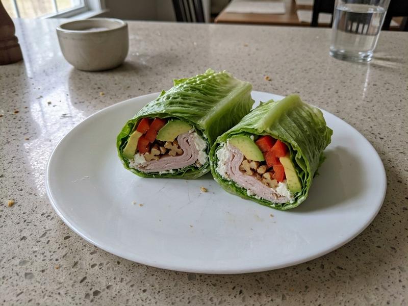 Turkey, Goat Cheese, and Avocado Roll