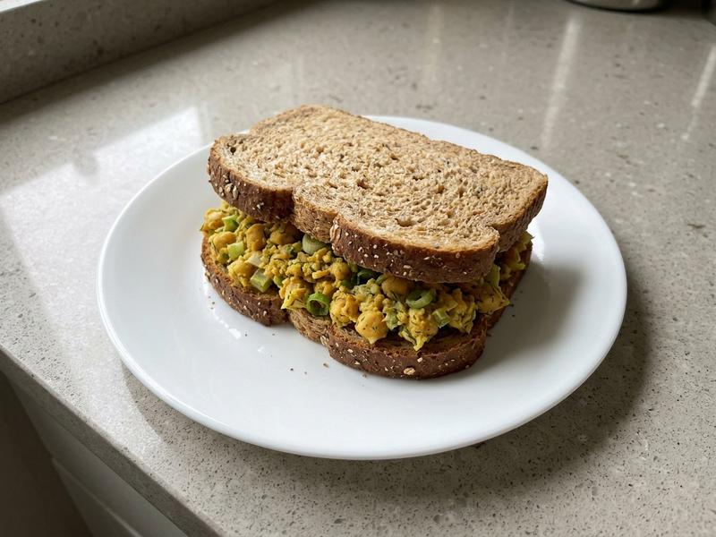 Vegetarian Chickpea Sandwich